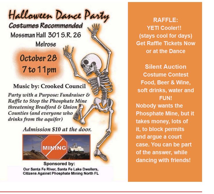 2melrose2 In: TWO PARTIES/FUNDRAISERS HELP STOP THE MINE | Our Santa Fe River, Inc. (OSFR) | Protecting the Santa Fe River