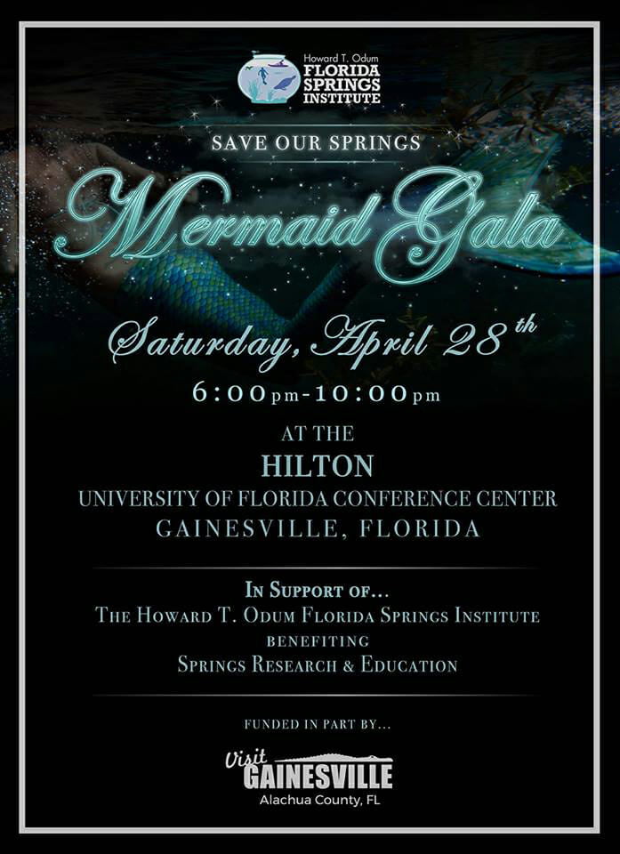 fsi gala In: Save Our Springs: Florida Springs Institute Hosts Annual Fundraiser on April 28th | Our Santa Fe River, Inc. (OSFR) | Protecting the Santa Fe River