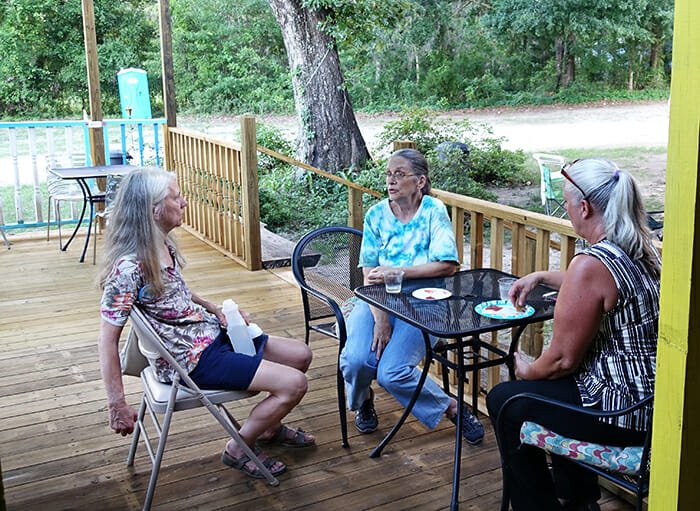 ann meeting patty cindy terry In: Annual OSFR Membership Meeting. | Our Santa Fe River, Inc. (OSFR) | Protecting the Santa Fe River