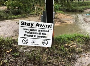 sewage spillF2 In: Bacteria Outbreak After Ian Tells a Scary Story About Florida’s Broken Sewage Systems | Our Santa Fe River, Inc. (OSFR) | Protecting the Santa Fe River