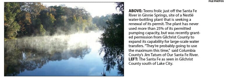 LCR nestle 2 In: OSFR and Columbia Co. BOCC Oppose Nestle | Our Santa Fe River, Inc. (OSFR) | Protecting the Santa Fe River