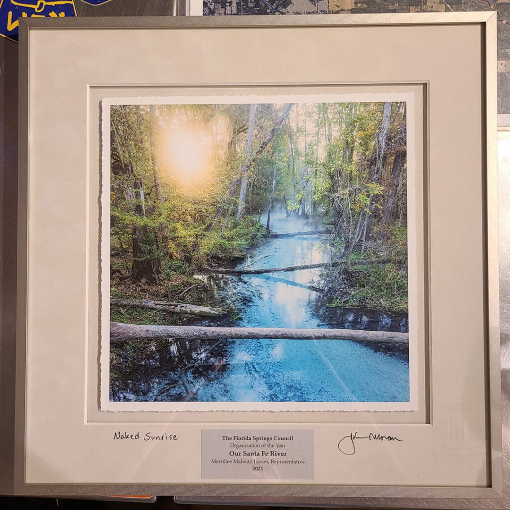AWARDPIC In: OSFR Receives "FSC Organization of the Year" 2021 | Our Santa Fe River, Inc. (OSFR) | Protecting the Santa Fe River AWARDPIC In: OSFR Receives "FSC Organization of the Year" 2021 | Our Santa Fe River, Inc. (OSFR) | Protecting the Santa Fe River