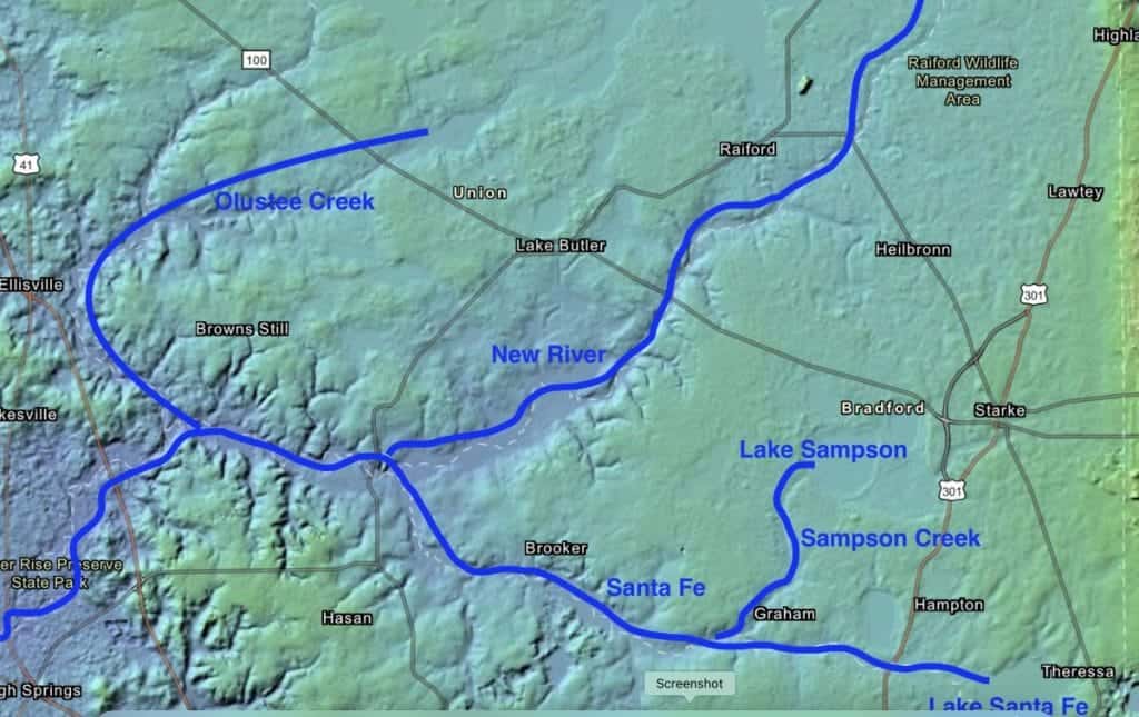 SantaFeTributaries In: Tributaries | Our Santa Fe River, Inc. (OSFR) | Protecting the Santa Fe River
