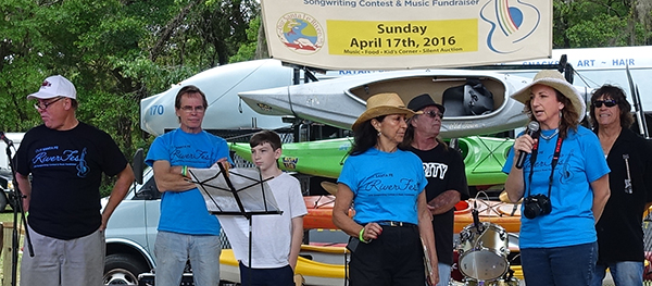 RFstage In: Fun at the RiverFest 2016 | Our Santa Fe River, Inc. (OSFR) | Protecting the Santa Fe River RFstage