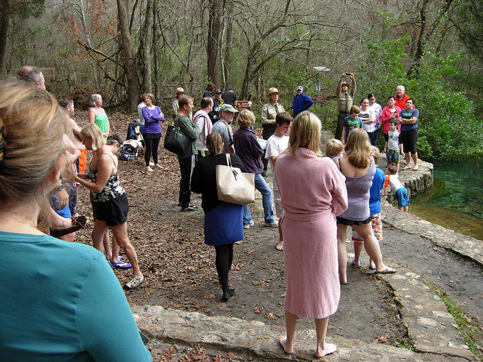 ichepost1working In: Happy Day At Ichetucknee Springs Dip Day Jan. 3, 2015 | Our Santa Fe River, Inc. (OSFR) | Protecting the Santa Fe River ichepost1working