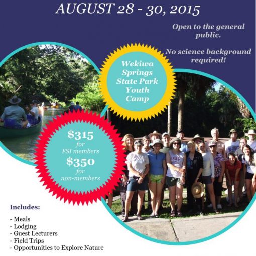 2015 Wekiwa Field School Flyer