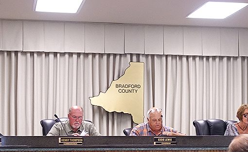 bradford boc1st tues july big In: Bradford County Commissioners Take No Action On Mine Threat | Our Santa Fe River, Inc. (OSFR) | Protecting the Santa Fe River