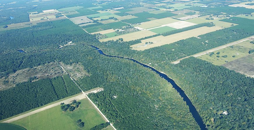 flightSFRdistant In: Sabal Trail Under Construction | Our Santa Fe River, Inc. (OSFR) | Protecting the Santa Fe River