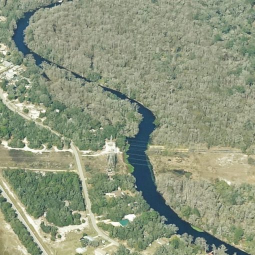 ST Flight rivercrossing3 In: More Images From Sabal Trail South Overflight | Our Santa Fe River, Inc. (OSFR) | Protecting the Santa Fe River