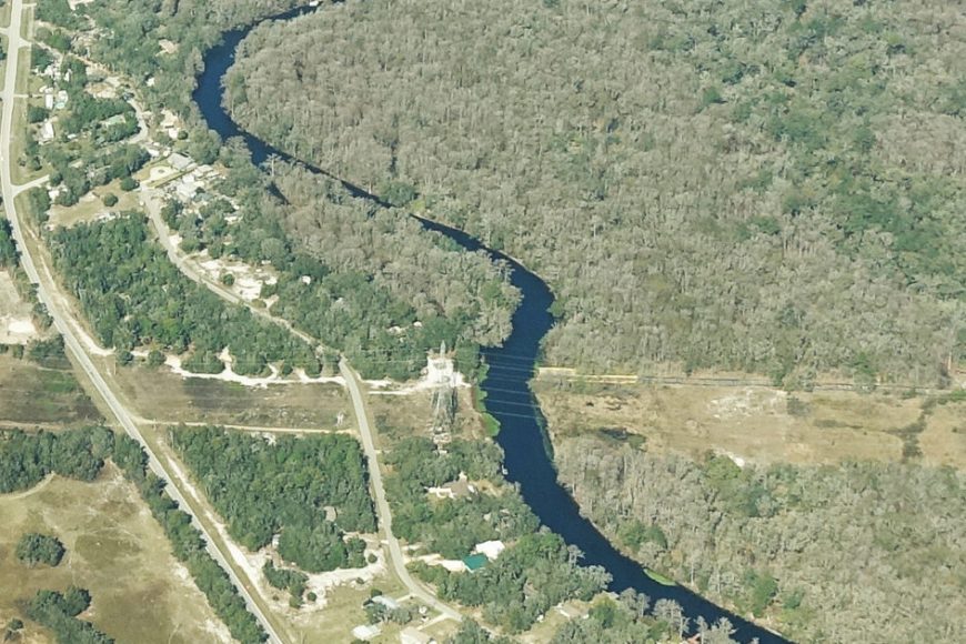 ST Flight rivercrossing3 In: More Images From Sabal Trail South Overflight | Our Santa Fe River, Inc. (OSFR) | Protecting the Santa Fe River