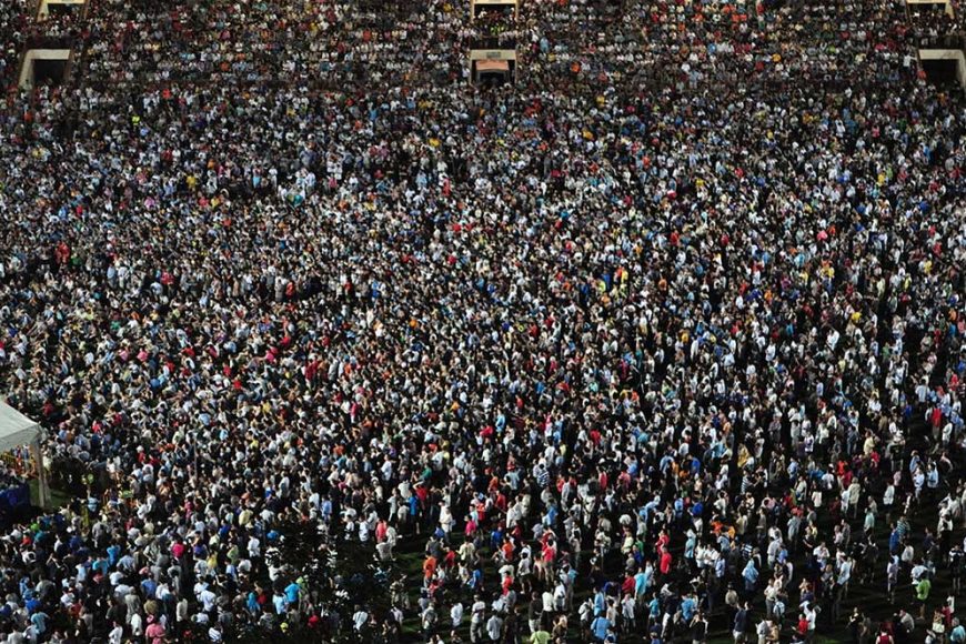 crowd