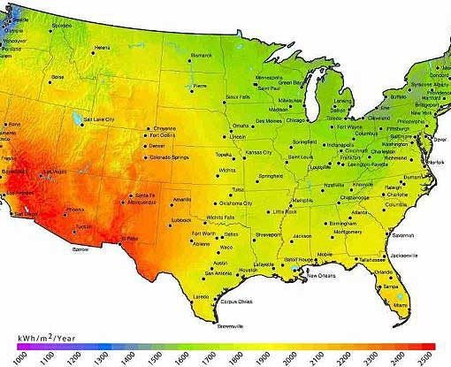 solar resources US. 590x415 In: Utilities Stymie Solar | Our Santa Fe River, Inc. (OSFR) | Protecting the Santa Fe River