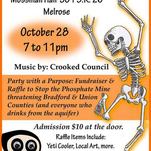 halloween partymelrose In: Fundraiser to Stop Phosphate Mine | Our Santa Fe River, Inc. (OSFR) | Protecting the Santa Fe River