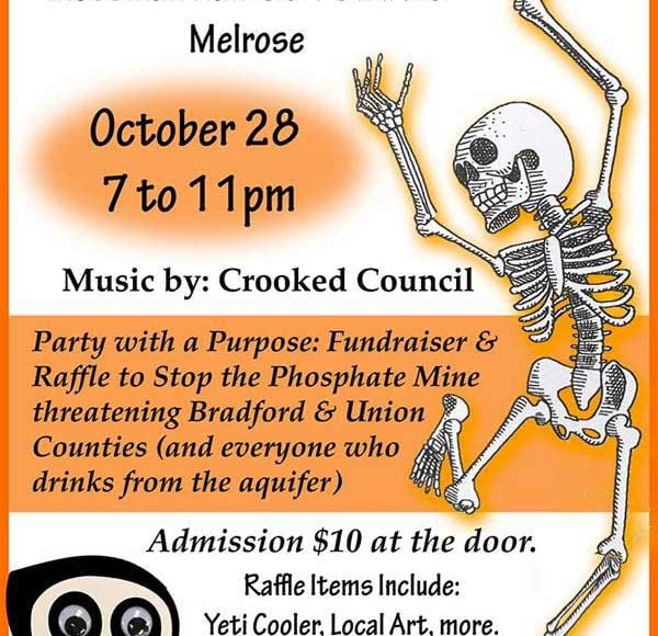 halloween partymelrose In: Fundraiser to Stop Phosphate Mine | Our Santa Fe River, Inc. (OSFR) | Protecting the Santa Fe River