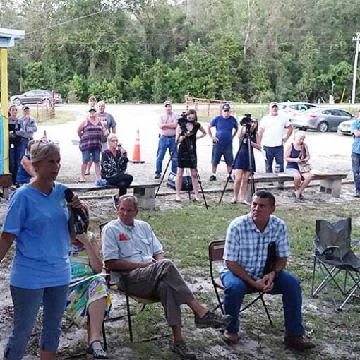 irmajane crowd In: Irma Aftermath Meeting at Rum 138 Allows Public to Meet Officials | Our Santa Fe River, Inc. (OSFR) | Protecting the Santa Fe River