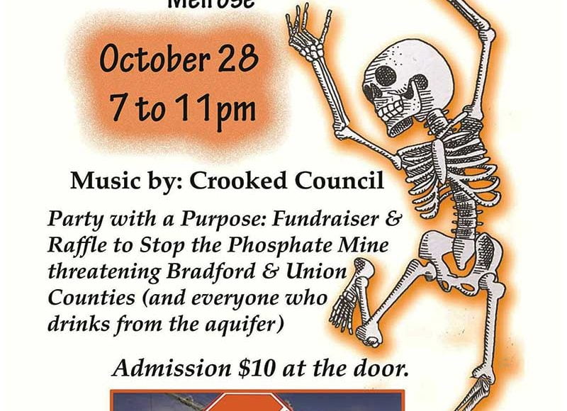 melroseflyer1 In: HALLOWEEN DANCE PARTY STOP THE MINE | Our Santa Fe River, Inc. (OSFR) | Protecting the Santa Fe River