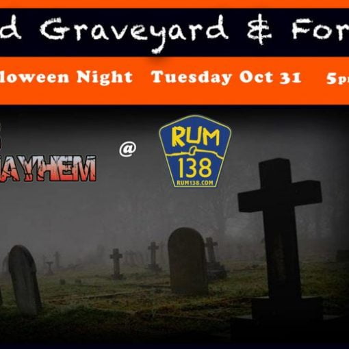 rum138graveyard In: Madness and Mayhem Haunted Graveyard and Forest Halloween Night at Rum 138 | Our Santa Fe River, Inc. (OSFR) | Protecting the Santa Fe River