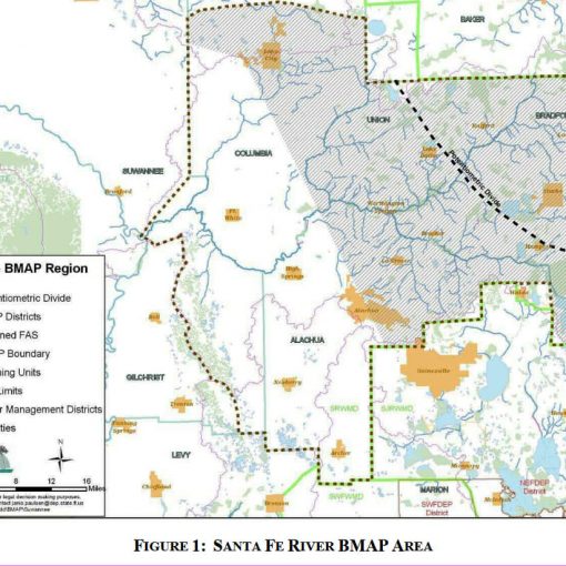 SFR BMAP In: OSFR & Your Historian Among Intervenors Protesting BMAPs | Our Santa Fe River, Inc. (OSFR) | Protecting the Santa Fe River