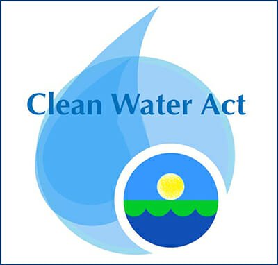 Clean Water Act Logo In: CLEAN WATER RULE --Trump Takes a Hit | Our Santa Fe River, Inc. (OSFR) | Protecting the Santa Fe River