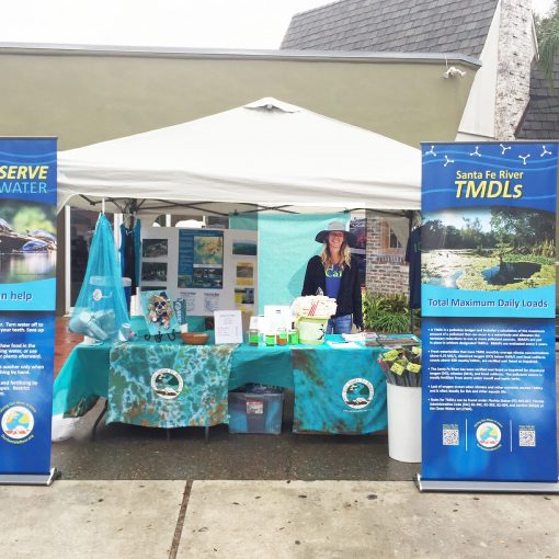 tabling art show In: Education is Prime | Our Santa Fe River, Inc. (OSFR) | Protecting the Santa Fe River