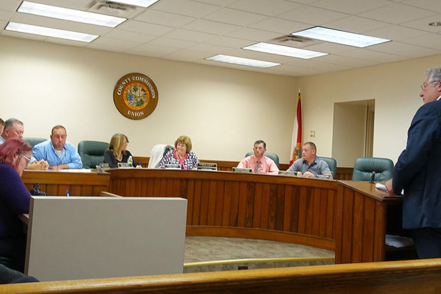 UnionTheriaque In: Union County Commission Meeting, January 2019 | Our Santa Fe River, Inc. (OSFR) | Protecting the Santa Fe River