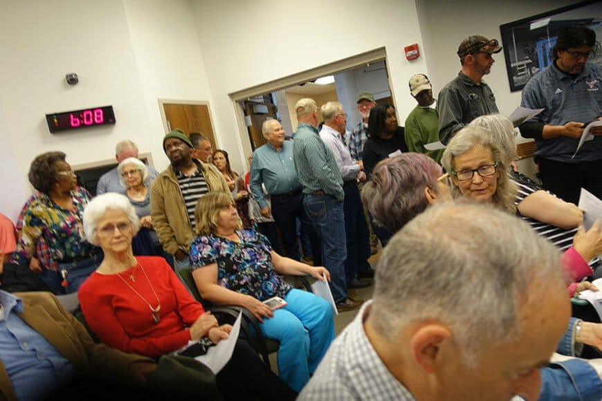 bradmar2019crowd In: Bradford Approves OEC's Request | Our Santa Fe River, Inc. (OSFR) | Protecting the Santa Fe River