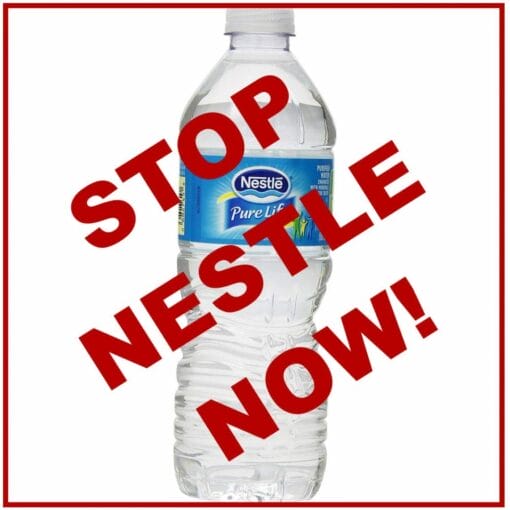 Nestle Water Bottle In: More And More Reason To Boot Seven Springs and Nestle: 6,000 BOTTLES PER MINUTE | Our Santa Fe River, Inc. (OSFR) | Protecting the Santa Fe River