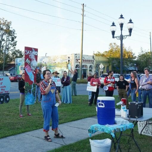 nesrally emma 1 In: Protest to Nestle Water Grab, part I | Our Santa Fe River, Inc. (OSFR) | Protecting the Santa Fe River