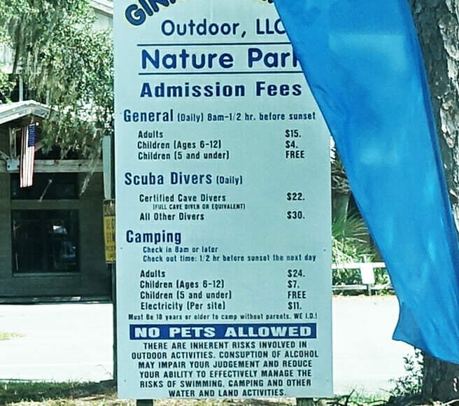 Ginnie prices In: Hundreds continue to visit Ginnie Springs amid COVID-19 outbreak | Our Santa Fe River, Inc. (OSFR) | Protecting the Santa Fe River