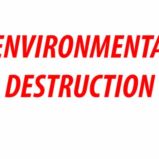 ENVIRONMENTAL DESTRUCTION In: Budget Cuts to the Environment | Our Santa Fe River, Inc. (OSFR) | Protecting the Santa Fe River