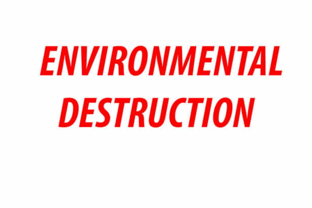 ENVIRONMENTAL DESTRUCTION In: Budget Cuts to the Environment | Our Santa Fe River, Inc. (OSFR) | Protecting the Santa Fe River