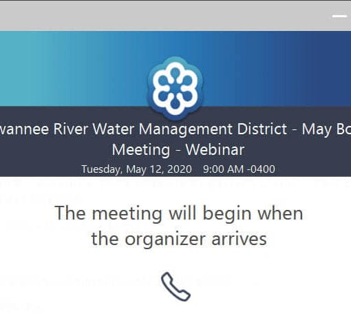 SRWMD webinar In: Comments on Nestle for the SRWMD Board of Directors | Our Santa Fe River, Inc. (OSFR) | Protecting the Santa Fe River