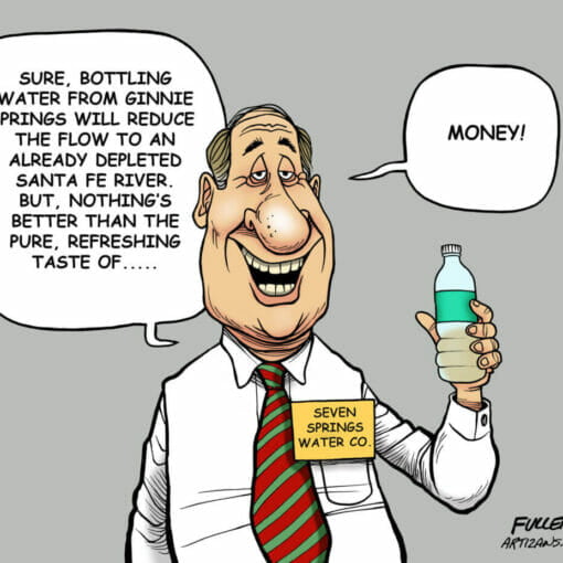 Jake ginnie color In: Seven Springs Water Co., Ginnie & Money, ACCORDING TO JAKE | Our Santa Fe River, Inc. (OSFR) | Protecting the Santa Fe River