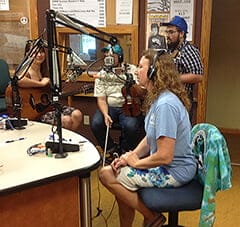 Merrillee at WMNF2fi In: Seán Kinane, WMNF interviews OSFR Board member, Merrillee, on Monday, August 10th, at 12:20 till 1 pm | Our Santa Fe River, Inc. (OSFR) | Protecting the Santa Fe River