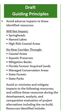 Tollroad 7 environment 1 In: M-CORES Suncoast Connector #7, August 27, 2020 | Our Santa Fe River, Inc. (OSFR) | Protecting the Santa Fe River