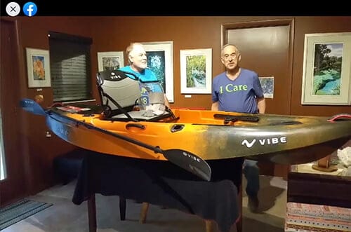 KayakdrawingFI In: We Have a WINNER | Our Santa Fe River, Inc. (OSFR) | Protecting the Santa Fe River