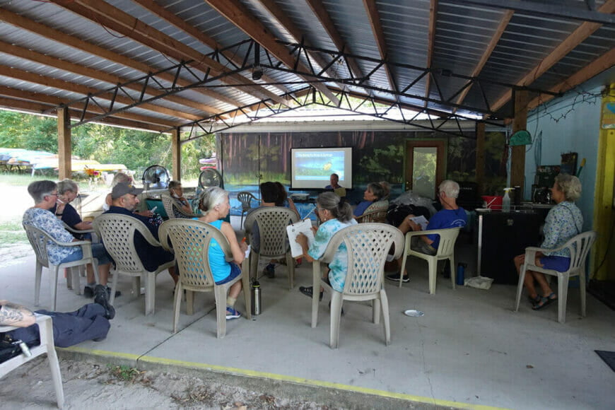 2021group In: Photo essay of 2021 Annual Membership meeting of OSFR | Our Santa Fe River, Inc. (OSFR) | Protecting the Santa Fe River