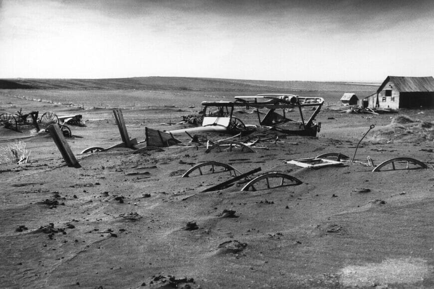 Dust Bowl Dallas South Dakota 1936.jpgpubadomain In: Water Sells for More Than Crops-- | Our Santa Fe River, Inc. (OSFR) | Protecting the Santa Fe River