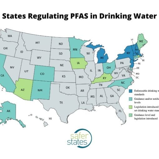 States Regulating PFAS in Drinking Water 2021 v2 FINAL 1 In: Pressure Mounts For National PFAS Standards In Drinking Water | Our Santa Fe River, Inc. (OSFR) | Protecting the Santa Fe River