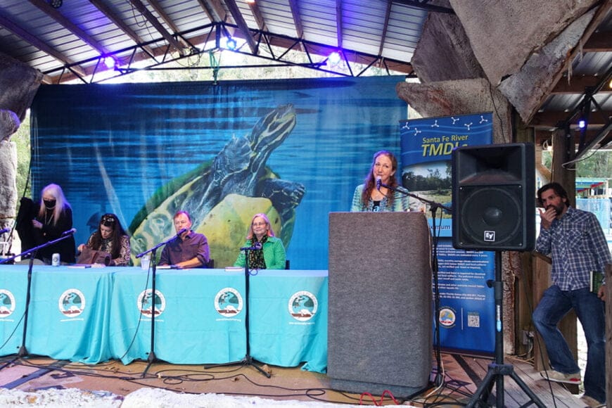 bookOSFRgroup In: Successful Book Reading | Our Santa Fe River, Inc. (OSFR) | Protecting the Santa Fe River