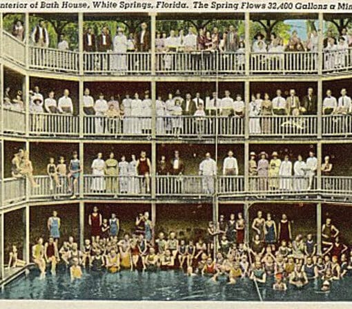 WhiteSpringsBathHouse In: Who Makes the Decisions That Affect Our Springs? | Our Santa Fe River, Inc. (OSFR) | Protecting the Santa Fe River