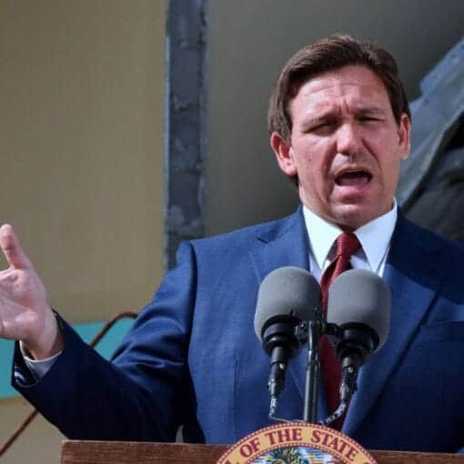 desantis scowl In: DeSantis Is DeSantis, Why Be Surprised? | Our Santa Fe River, Inc. (OSFR) | Protecting the Santa Fe River