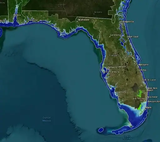 floridaunderwaterd2060NOAA In: When? Eventually | Our Santa Fe River, Inc. (OSFR) | Protecting the Santa Fe River