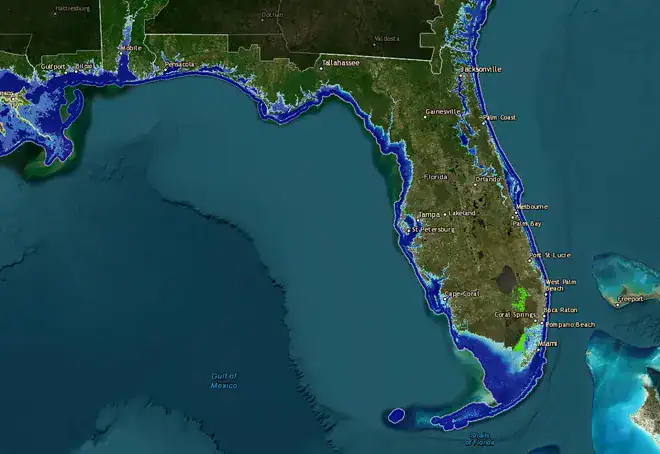 floridaunderwaterd2060NOAA In: When? Eventually | Our Santa Fe River, Inc. (OSFR) | Protecting the Santa Fe River