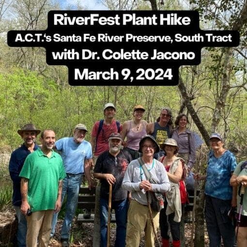 1 In: RiverFest Plant Hike: Santa Fe Preserve, South Tract | Our Santa Fe River, Inc. (OSFR) | Protecting the Santa Fe River
