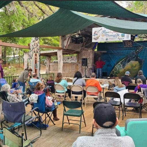 RF24crowd In: Riverfest 2024, More Great New Songs About the Santa Fe River. | Our Santa Fe River, Inc. (OSFR) | Protecting the Santa Fe River