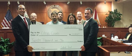 Citrusbocc In: Citrus Co. BOCC Receives $20,000 From Sabal Trail | Our Santa Fe River, Inc. (OSFR) | Protecting the Santa Fe River