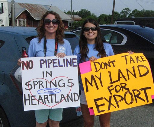 leesburg5workfeaturedimage In: More On The Pipeline Protest In Leesburg, GA, July 10, 2014 | Our Santa Fe River, Inc. (OSFR) | Protecting the Santa Fe River