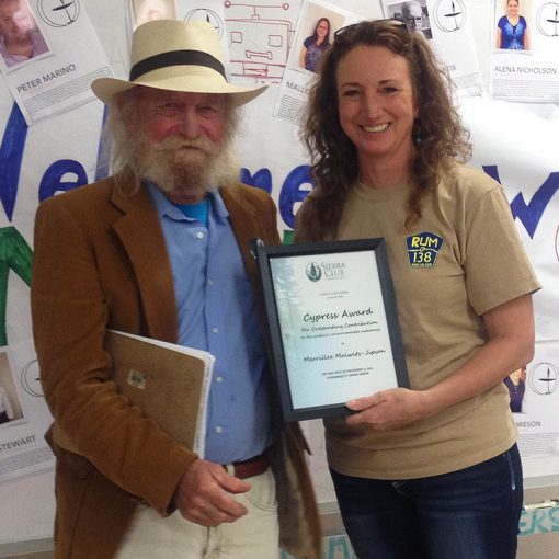 merrillee sierra award1 In: Merrillee Malwitz-Jipson Recognized by Sierra Club | Our Santa Fe River, Inc. (OSFR) | Protecting the Santa Fe River