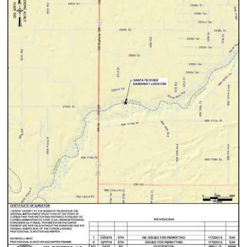 santa fe easement